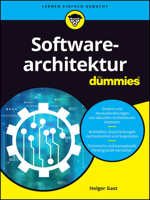 cover image of Softwarearchitektur für Dummies
